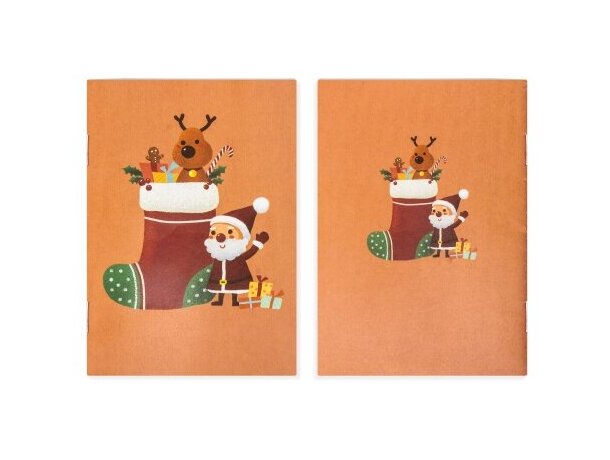 Set 20 libretas navideñas Artikum con 5 diseños diferentes detalle 3