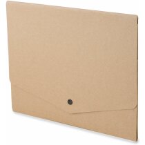 Carpeta Trexa cartón reciclado cierre botón A4