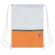 Bolsa mochila Luxory blanco/naranja