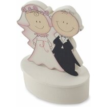 Cajita de boda con imñan personalizado Cajita de boda con imñan personalizado