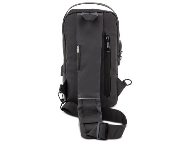 Bandolera Tyler con conexión usb y sistema antirrobo detalle 11
