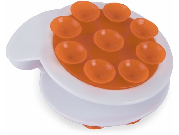 Sujetamóvil con ventosa personalizado naranja Sujetamóvil con ventosa personalizado naranja