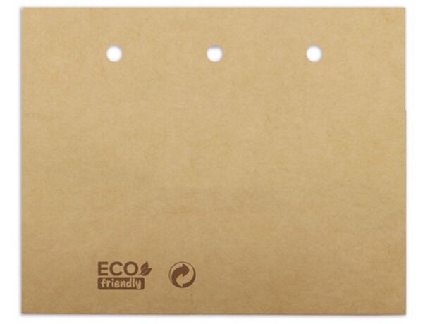 Identificador eco kraft 11,5x9,2 cm