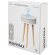 Mesa altavoz bluetooth con carga inalámbrica Monymax blanco