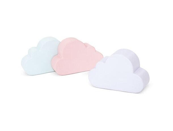 Nube antiestrés Nobelisa de poliuretano personalizable Azul claro detalle 6