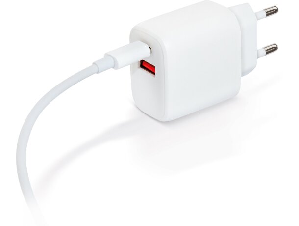 Cargador Speedy 30W con cable USB-C de carga rápida detalle 1