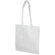 Bolsa non woven con asas largas resistentes barata blanca