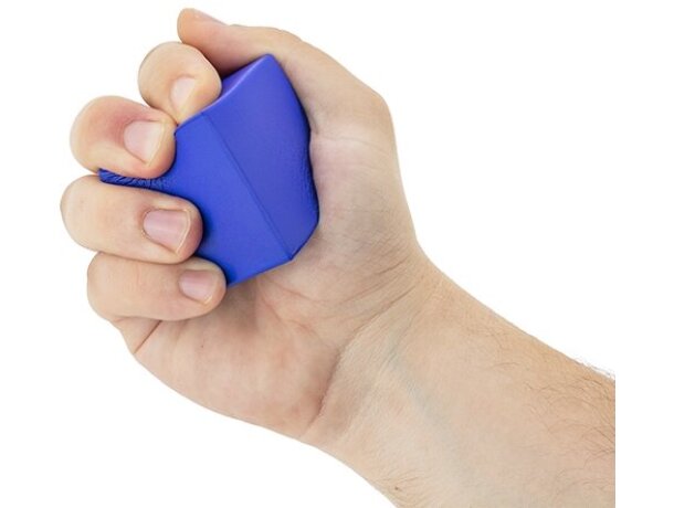 Cubo antiestrés Bloque de espuma PU con grabación digital Lila detalle 6