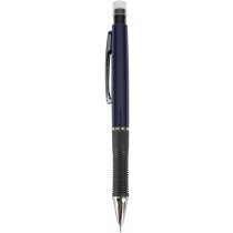 Portaminas con diseño clásico y goma personalizado azul Portaminas con diseño clásico y goma personalizado azul
