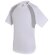 camiseta tecnica colores bandera unisex blanco