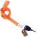 Lanyard metalico Lituan naranja