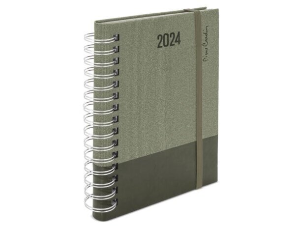 Agenda anillas Pierre Cardin Lorient verde