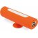 bateria portatil con ventosa personalizada naranja