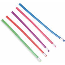 Lápiz de plástico flexible personalizado Lápiz de plástico flexible personalizado