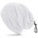 Braga polar con gorro Plus Quality blanco