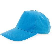 Gorra de 5 paneles en algodón grueso amarilla Gorra de 5 paneles en algodón grueso amarilla