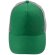 Gorra americana retro verde