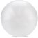 Balón de playa blanco translúcido Flots 60 cm inflado PVC detalle 3