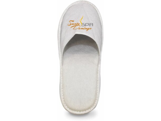 Zapatillas de hotel de non woben blanca barato