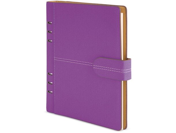 Agenda Milan Azul Dia Pagina Lila detalle 5