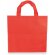 Bolsa de non woven 38 x 35 cm roja