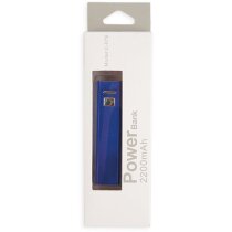 Powerbank de aluminio en varios colores barato azul