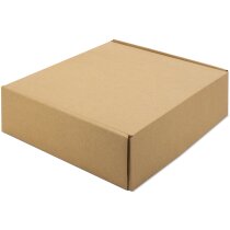Caja presentación cartón corrugado Zaris blanca