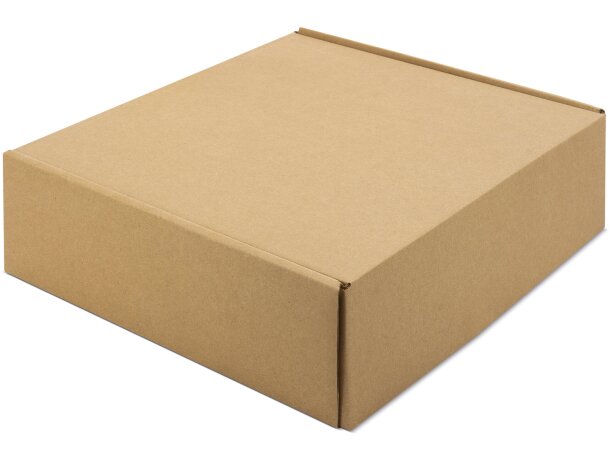 Caja presentación cartón corrugado Zaris 30x27x9 cm Negro detalle 6