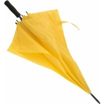 Paraguas de golf económico en colores amarillo grabado