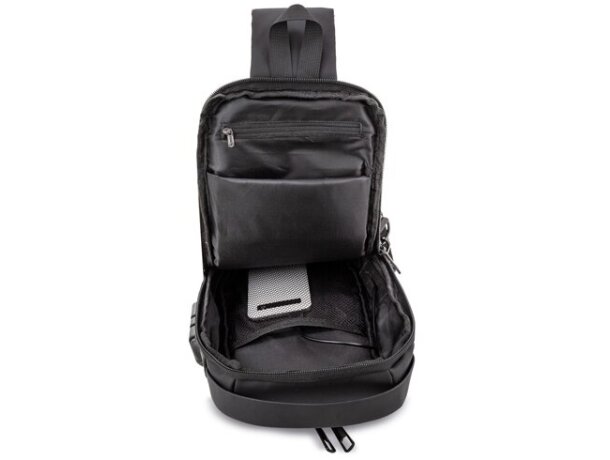 Bandolera Tyler con conexión usb y sistema antirrobo detalle 5