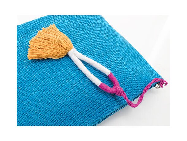 Neceser jute laminado lipy azul