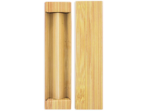 Estuche 2 pcs finish bambu
