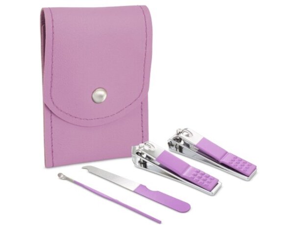 Set de manicura Primor con estuche PU y herramientas de acero detalle 3