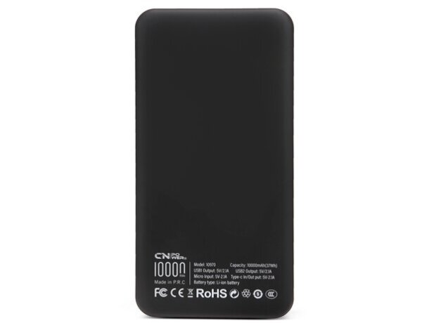 Power bank Racing con grabado láser iluminado detalle 4