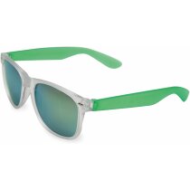 Gafas de sol de plástico personalizada azul Gafas de sol de plástico personalizada azul