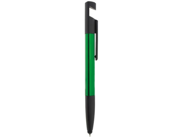 Boligrafo touch 7 funciones verde
