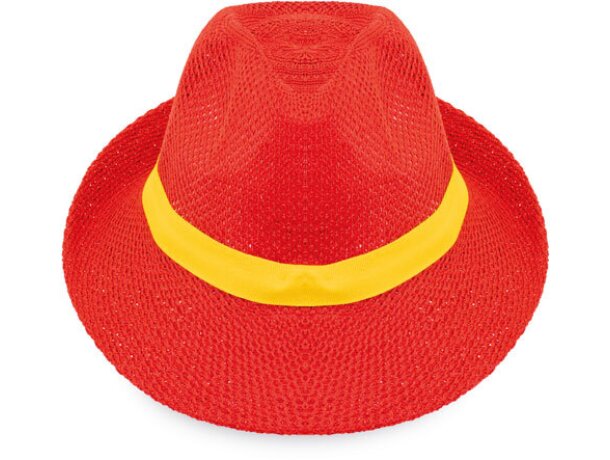 Sombrero de ala ancha blanco españa