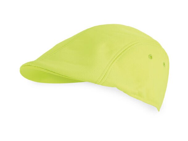 Gorra estilo fashion en poliester algodón amarilla