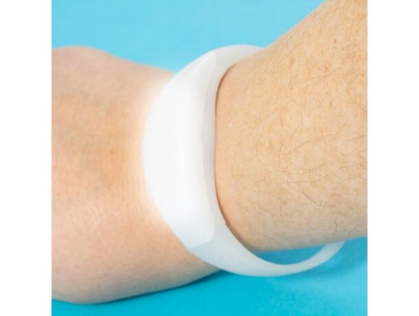 Brazalete VIP luminoso LED Flashing sincronizado con música Blanco detalle 3