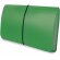 Carpeta clasificadora de recibos en plástico de colores personalizada verde