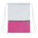 Bolsa mochila Luxory blanco/fucsia