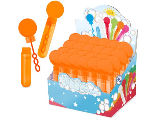 Pompero de burbujas Boble con líquido jabonoso pack 24 uds Verde detalle 14