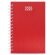 Agendas diarias carton cubierta rígida Rojo