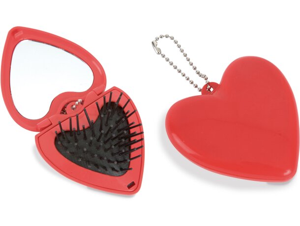 Cepillo plegable con forma de corazón merchandising