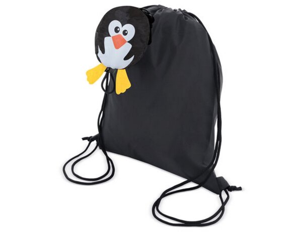 Mochila plegable pingüino