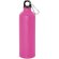 Botella de aluminio con mosqueton 800 ml. Tuareg fucsia