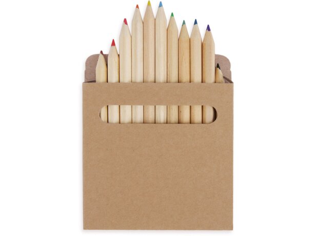 Caja para colorear con lápices