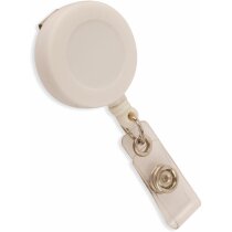 Portaindentificador extensible blanco barato