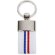 Llavero cinturon bandera Derex Francia/blanco detalle 3