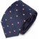 Corbata con bandera de Francia personalizada